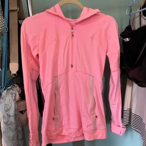Lululemon Athletica Vibrant Pink Hoodie